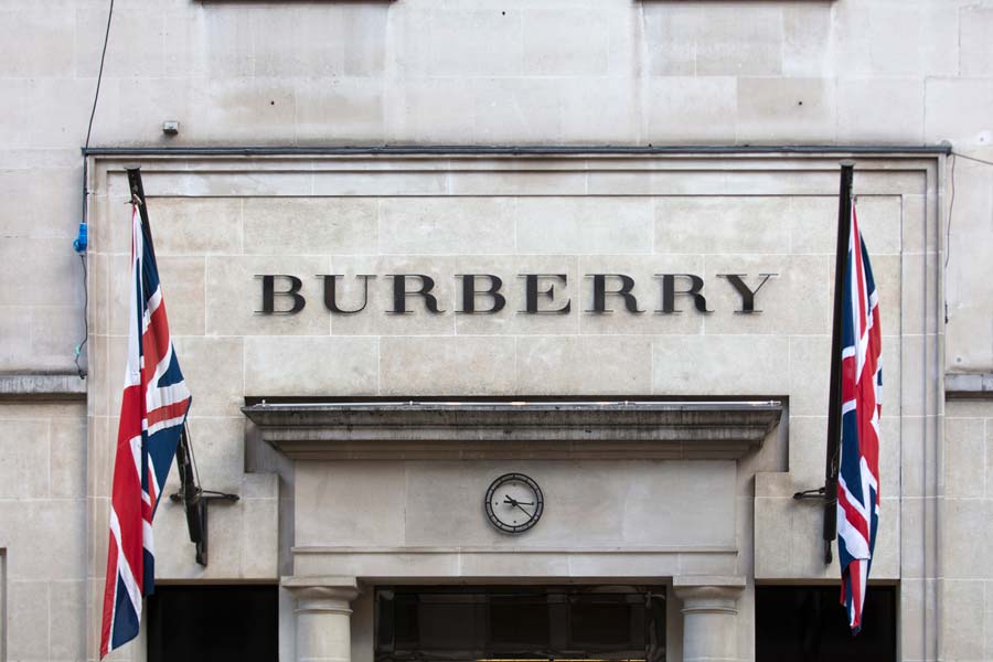 Burberry London store