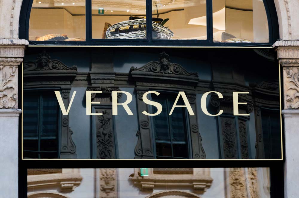 Versace Store in Milan