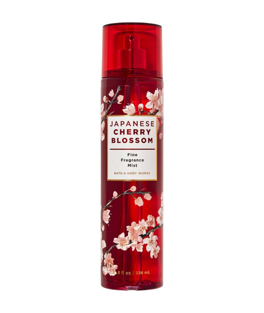 Bath Body Works JAPANESE CHERRY BLOSSOM for Women Fine Fragrance Mist