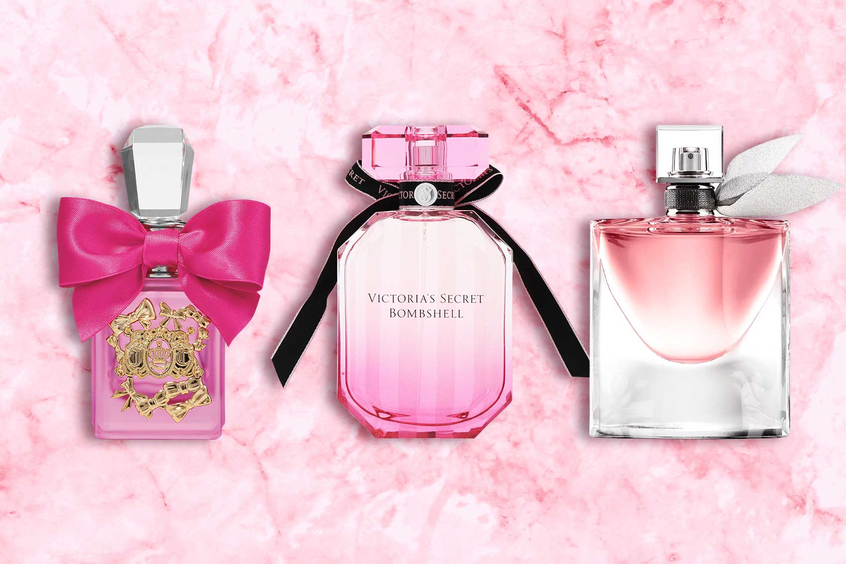 Perfumes In A Pink Bottle
