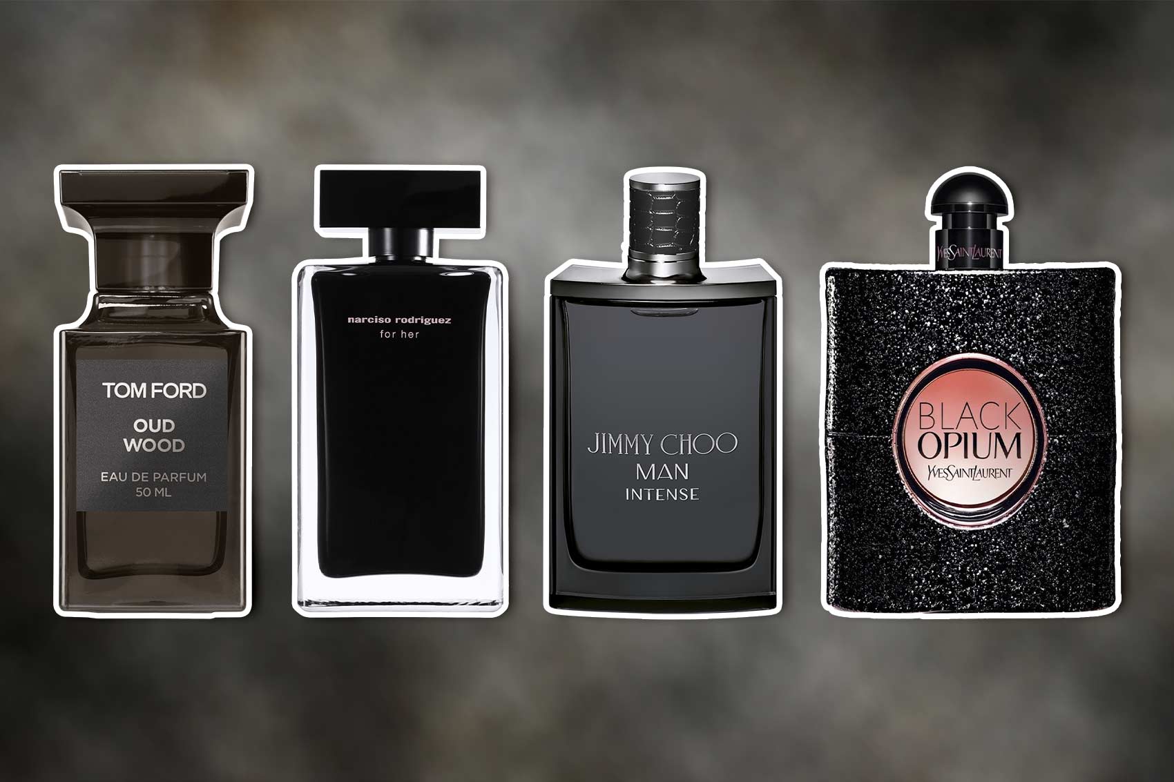 Perfumes In A Black Bottle