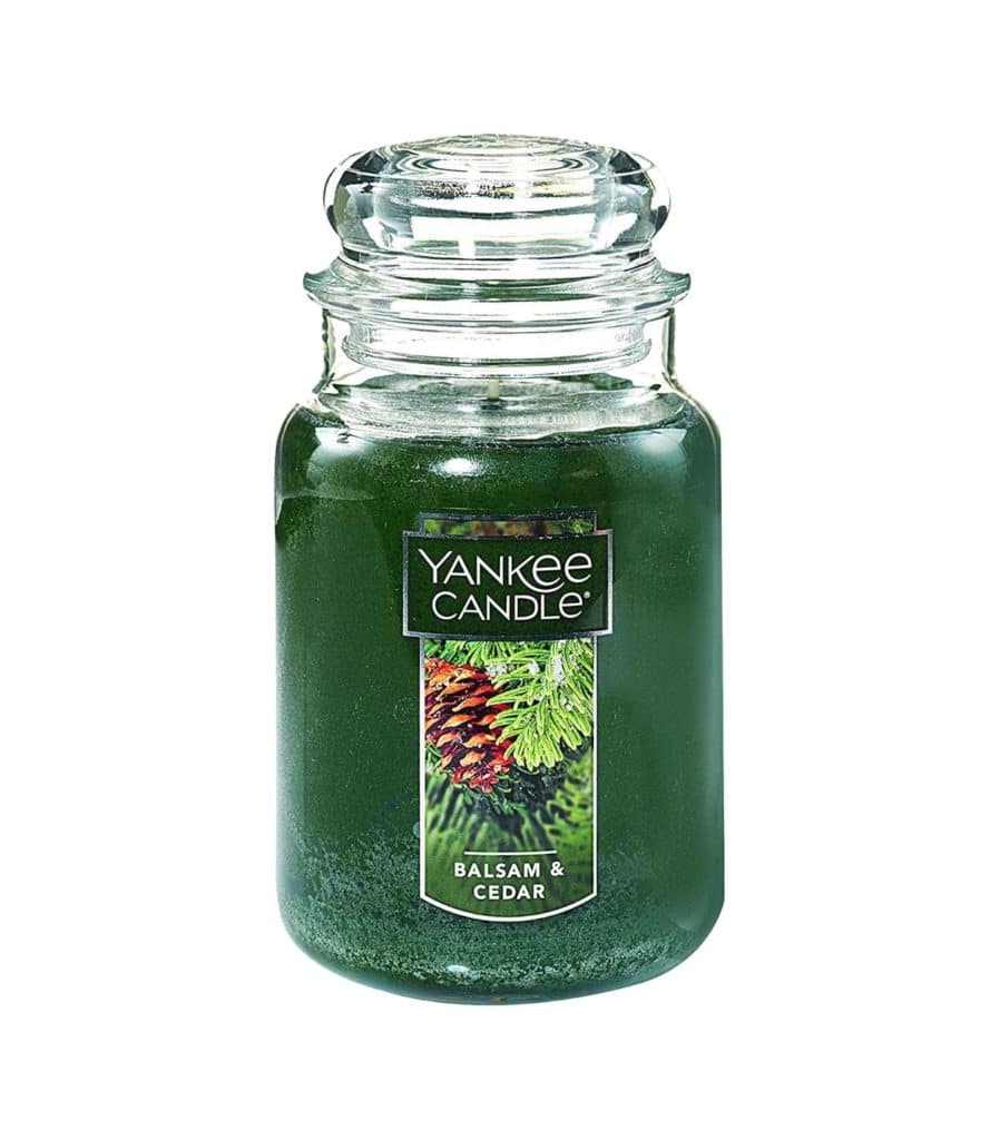 Yankee Candle Balsam and Cedar