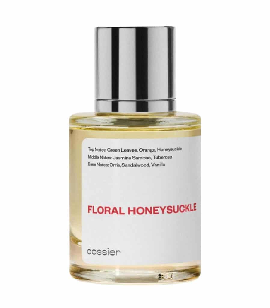 Dossier Floral Honeysuckle dupe of Gucci's  Bloom