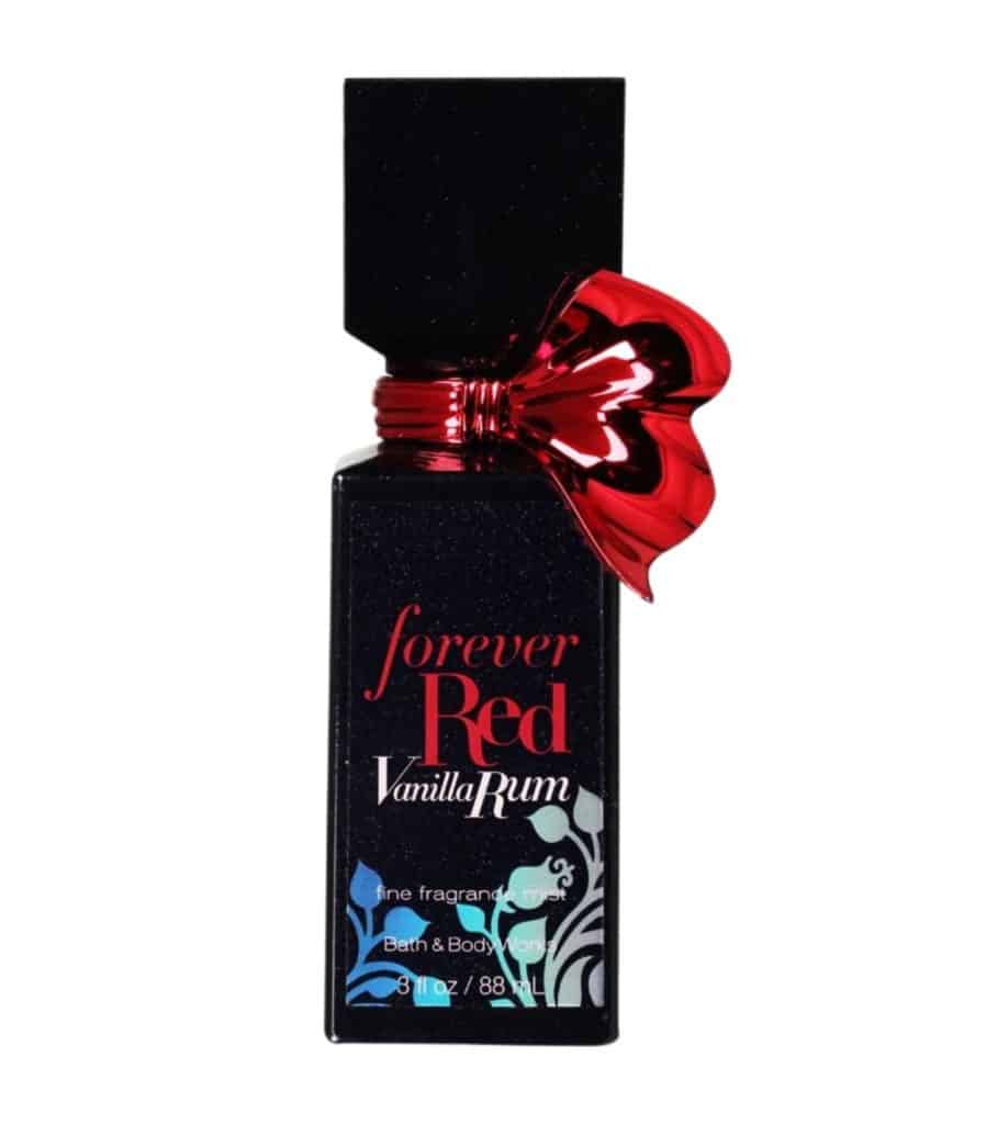 Forever Red Vanilla Rum Bath and Body Works