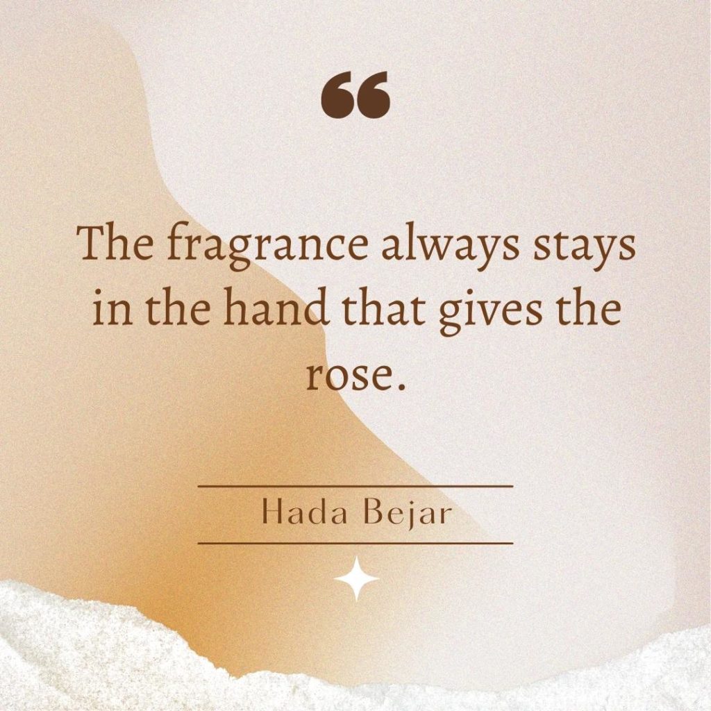 Perfume Quote About Love from Hada Bejar