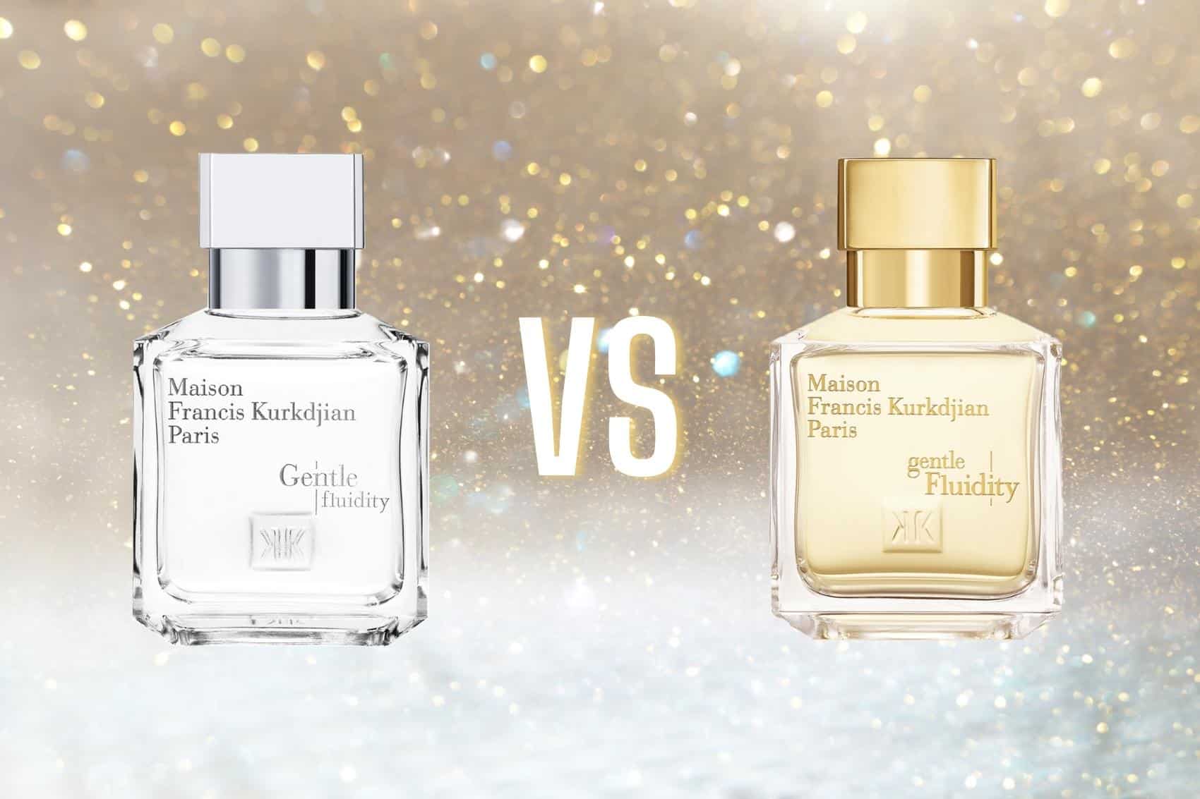 Gentle Fluidity Gold vs Gentle Fluidity Silver Maison Francis Kurkdijan Scent Compared