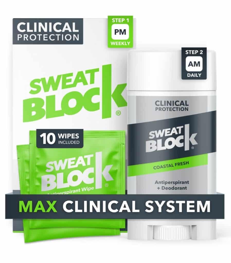 SweatBlock Max Clinical System Antiperspirant Deodorant