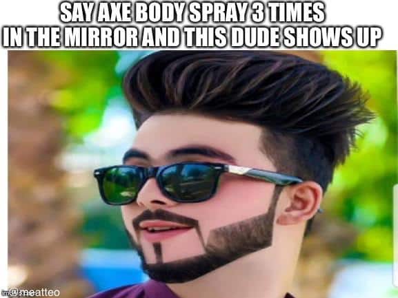 Axe Body Spray Meme