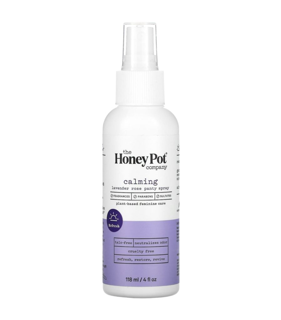 The Honey Pot Lavender Rose Refreshing Panty Spray