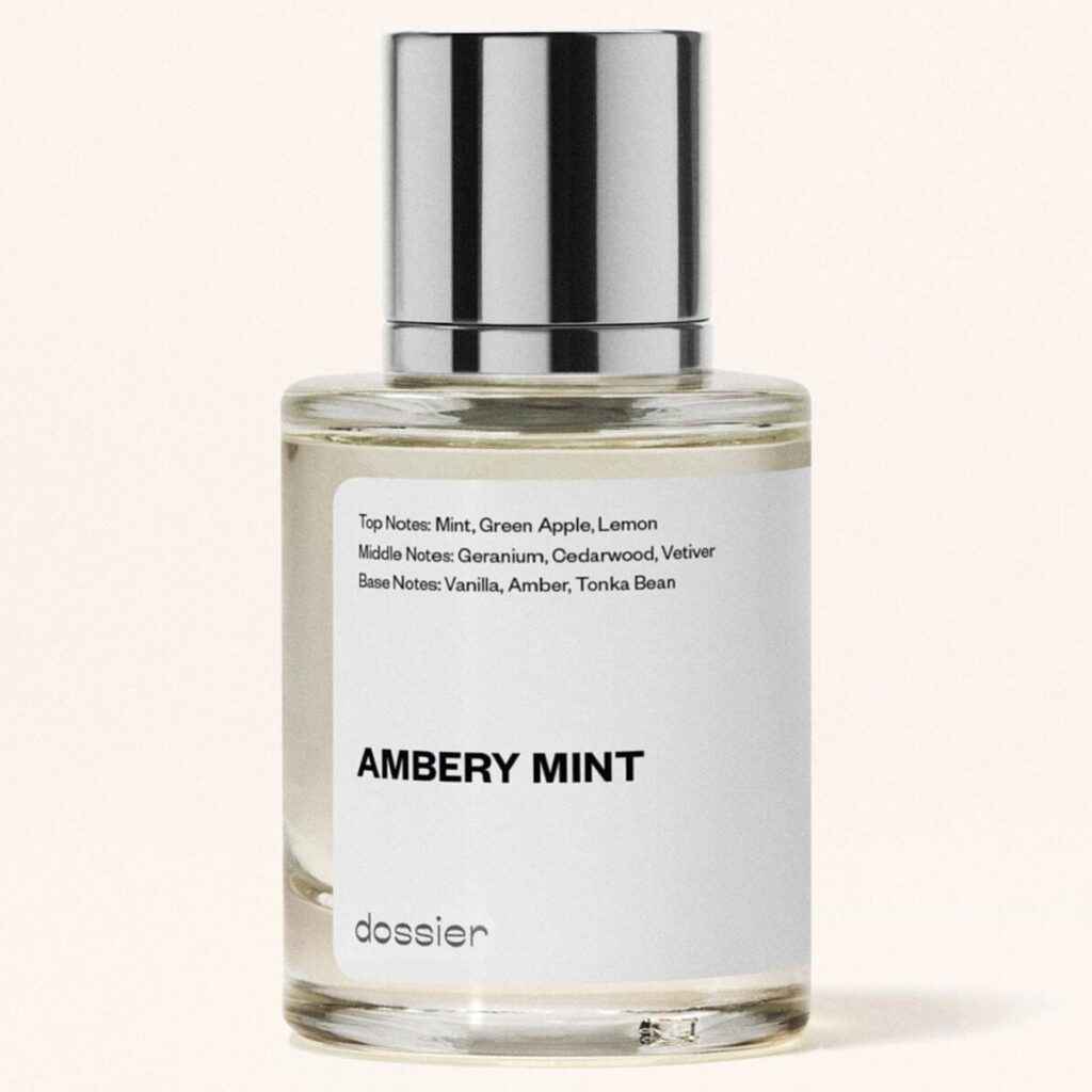 Dossier Ambery Mint dupe of Versace's  Eros