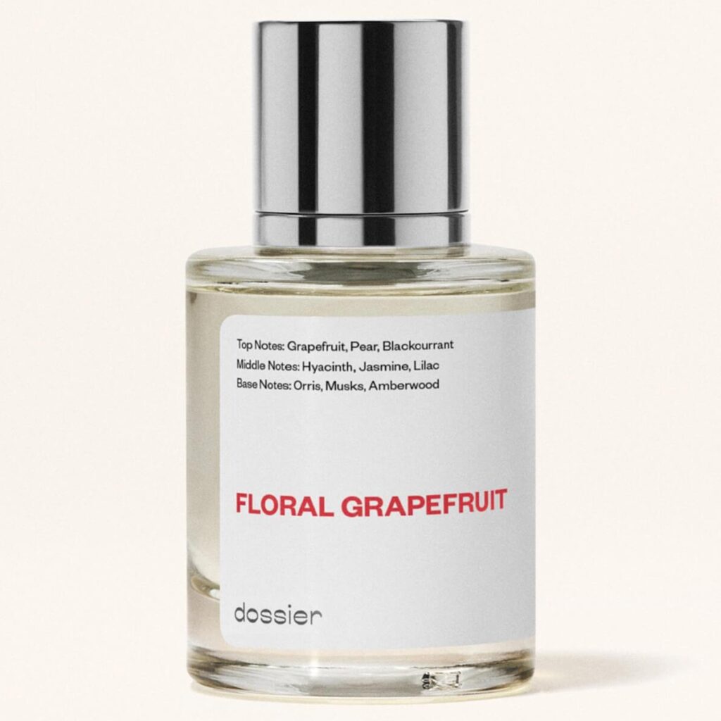 Dossier Floral Grapefruit dupe of Chanel's  Chance Eau Tendre