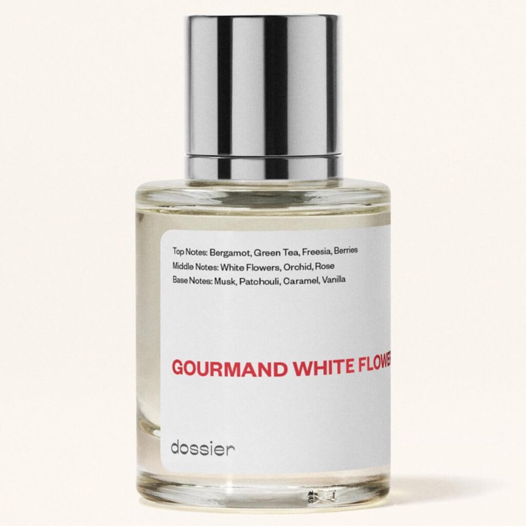 Dossier Gourmand White Flowers dupe of Viktor&Rolf's  Flowerbomb