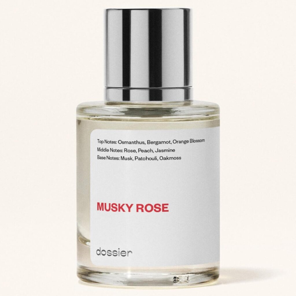 Dossier Musky Rose dupe of Narciso Rodriguez'  For Her