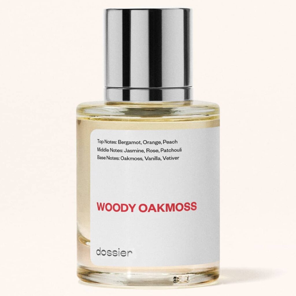 Dossier Woody Oakmoss dupe of Chanel's  Coco Mademoiselle
