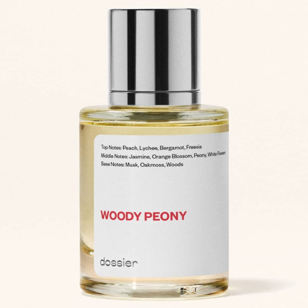 Dossier Woody Peony dupe of Ex Nihilo's  Fleur Narcotique