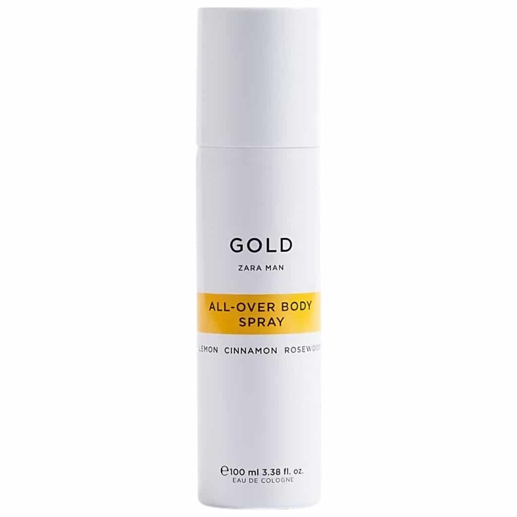 Zara Man Gold All-Over Body Spray by Zara