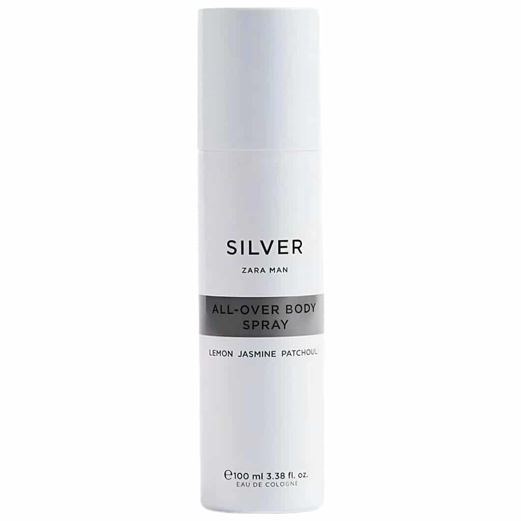 Zara Man Silver All-Over Body Spray by Zara